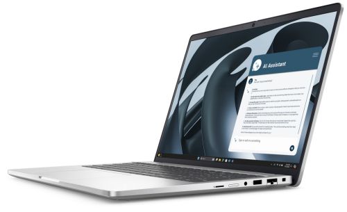 Лаптоп Dell Pro 16 Plus PB16255, AMD Ryzen 5 PRO 230, 32GB, 1TB SSD Gen4, 16.0" FHD+, AMD Radeon 760M, FgrPr & SmtCd, FHD, IR Cam, Mic, WLAN + BT, Backlit Kb, 3 Cell, W11Pro