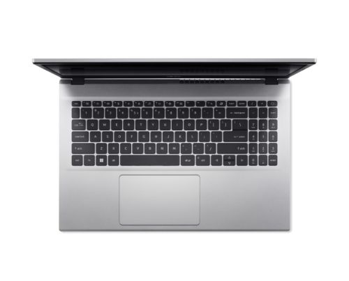 Лаптоп Acer Aspire Go 15, AG15-42P-R493, AMD Ryzen 7 5825U,(up to 4.30GHz, 16MB), 15.6" FHD (1920x1080) IPS SlimBezel LCD, 1*16GB DDR4 3200MHz (1 slot free), 512GB PCIe NVMe SSD, AMD Radeon, HD Cam, WiFi, BT 5.2, Kbd, No OS, Pure Silver