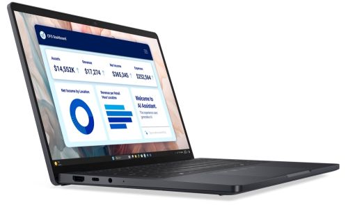Лаптоп Dell Pro 13 Premium PA13250, Intel Ultra 5 236V (40 TOPS NPU, 8cores, up to 4.7 GHz), 13.3" FHD+(1920x1200) WVA 400nits AG, 16 GB: LPDDR5x, 8533 MT/s (onboard), 512 GB SSD PCIe M.2, Intel Arc, 8MP HDR+IR Cams and Mic, Wi-Fi 7, FPR, Backlit Kb, Win 