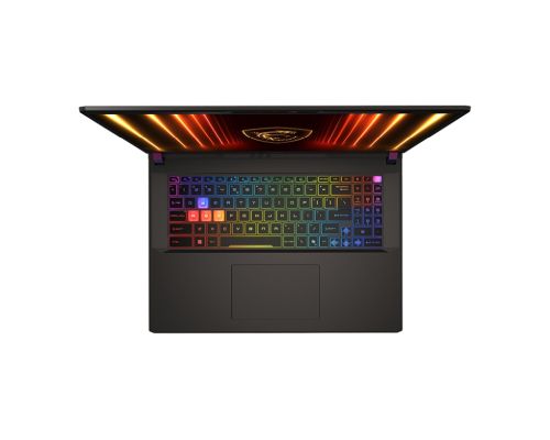 Лаптоп MSI Vector 17 HX AI A2XWJG, NVIDIA GeForce RTX 5090 24GB GDDR7 1824 AI TOPS, Intel Core Ultra 9 275HX (24C/24T up to 5.4 GHz, 36 MB), 17" 16:10 QHD+(2560x1600), 240Hz, 32GB 2x16 Up to DDR5-6400 , 1TB PCIe Gen4x4 SSD, Intel Killer Wi-Fi 7, Windows 1