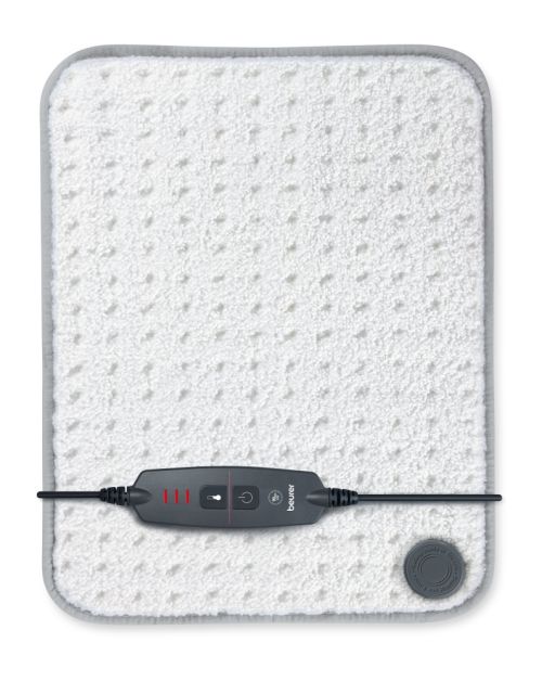 Термоподложка Beurer HK 43 Super Cosy heat pad with super soft surface;3 Illuminated temperature settings;Fast heating;Automatic switch off after 90 min;Cotton cover washable on 30°; BSS; 44(L)x33(W)