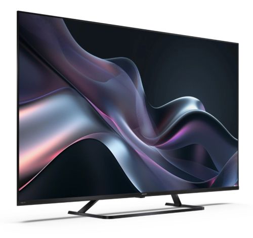 Телевизор Sharp 55HP6265E, 55" QLED Google TV, 4K Ultra HD 3840x2160 Frameless, 1 000 000:1, AQUOS, DVB-T/T2/C/S/S2, Active Motion 1000, HDR10, Dolby Atmos, Dolby Vision, Google Assistant, Google Cast, HDMI 2.1 with eARC, 3.5mm Headphone jack / line-out, 