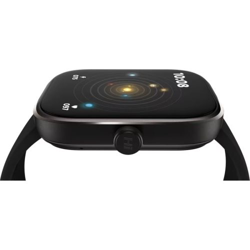 Часовник HiFuture Lume Pro Black Coffee, 1.85 " AMOLED, Always on Display, Powered by Dual Core, Aerospace-Grade Ultra Light Aluminum Frame, Bluetooth Call, 3D User Interface, 1ATM Waterproof, 24/7 True Heart Rate & Blood Oxygen Sensor, 100+ Sports Mode, 