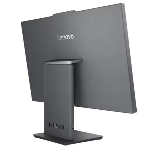 Настолен компютър - всичко в едно Lenovo ThinkCentre neo 50a 27 G5 AIO Intel Core i7-13620H (up to 4.9GHz, 24MB), 16GB DDR5 5200MHz, 512GB SSD, 27" FHD (1920x1080) IPS AG, Intel UHD Graphics, WLAN, BT, 5MP Cam, KB, Mouse, Luna Grey, Monitor Stand, DOS, 3Y