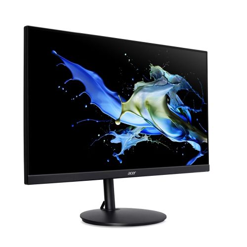 Монитор Acer Vero CB242YGbipr, 23.8" FHD (1920x1080) IPS, ZeroFrame 120Hz Adaptive Sync, 1ms (VRB), 250nits, VGA, HDMI, DP, Audio In/Out, Ergostand, EnergyStar, EPEAT Gold, Energy Efficiency Class B, Black, 3Y