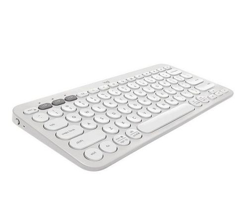 Клавиатура Logitech Pebble Keys 2 K380s - TONAL WHITE - US INT'L - BT - N/A - INTNL-973 - UNIVERSAL