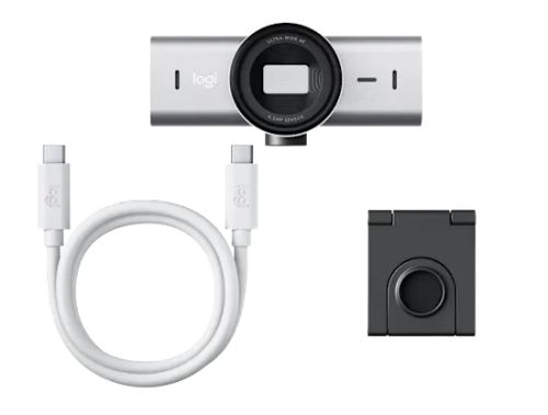 Уебкамера Logitech MX Brio - B2C Pale Grey