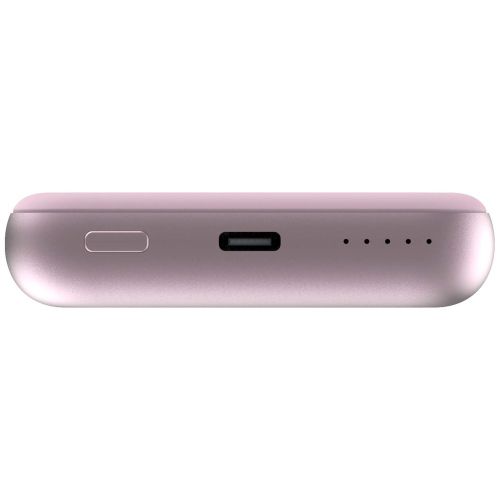 Външна батерия Verbatim MCP-10PK Power Pack 10000 mAh with UBS-C PD 20W / Magnetic Wireless Charging 15W Pink