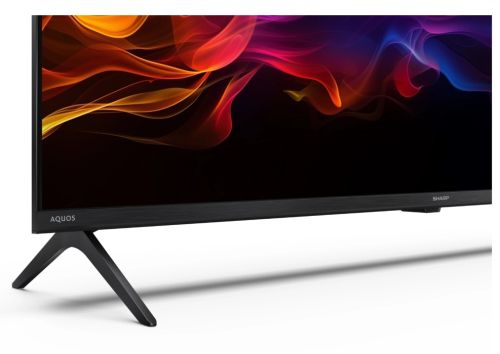 Телевизор Sharp 43HP5265E, 43" QLED Google TV, 4K Ultra HD 3840x2160 Frameless, 1 000 000:1, AQUOS, DVB-T/T2/C/S/S2, Active Motion 1000, HDR10, Dolby Atmos, Dolby Vision, Google Assistant, Google Cast, HDMI 2.1 with eARC, 3.5mm Headphone jack / line-out, 