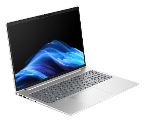 Лаптоп HP ProBook 4 G1iR 16" Pike Silver, Core 5 120U(up to 5Ghz/12MB/10C), 16" WUXGA AG 300nits, 16GB 5600Mhz 1DIMM, 512MB PCIe SSD, WiFi 6E + BT 5.3, FPR, Backlit Kbd, 3C Batt, Win 11 Pro, 3Y Offsite