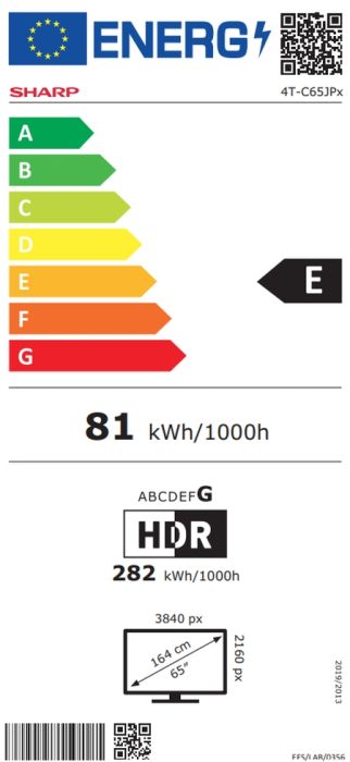 Телевизор Sharp 65JP7265E, 65" QLED Mini led Google TV, 4K Ultra HD 3840x2160 Frameless, AQUOS, DVB-T/T2/C/S/S2, Active Motion 1000, HDR10, Dolby Atmos, Dolby Vision, Google Assistant, HARMAN/KARDON, HDMI 2.1 with eARC, 3.5mm Headphone jack / line-out, US