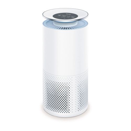 Пречиствател на въздух Beurer LR 400 WIFI / BT Air purifier white- App-controlled  "beurer FreshHome" app; CADR  approx. 266 m3/h; Smart Sensor PM 2.5 2g / m2; three-layered filter system; 4 levels + Turbo; Timer; Colored indoor air quality indicator; 69m