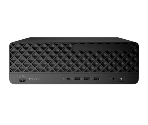 Настолен компютър HP ProDesk 4 SFF G1i AI, Ultra 7 265(up to 5.3Ghz/30MB/20C), 16GB 5600Mhz 1DIMM, 512GB PCIe SSD, HP 125 Keyboard & HP 125 Mouse, WiFi 6 + BT 5.4, Win 11 Pro, 3Y NBD On Site