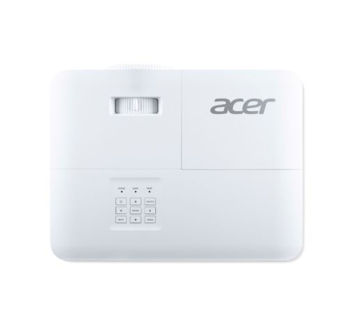 Мултимедиен проектор Acer Projector P1558i, DLP, Full HD (1920x1080), 5200 ANSI Lumens, 14,000:1 Dynamic Black, 1.3X Zoom, Wireless dongle included, 2x HDMI (1.4b), DC Out (5V/1.5A, USB-A), RS232, Speaker 10W, Bluelight Shield, 2.8 kg, Bag, 3Y, White