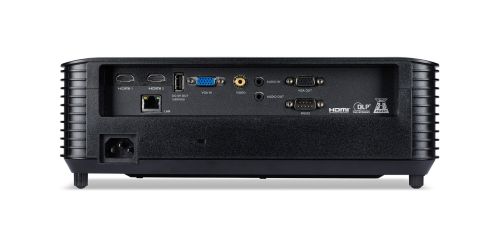 Мултимедиен проектор Acer Projector X1328WHn, DLP, WXGA (1280x 800), 5000 ANSI Lm, 20 000:1, 3D, Auto keystone, HDMI, VGA in/out, RCA, RS232, Audio in/out, DC Out (5V/1A), RG-45, 3W Speaker, 2.7kg, Black