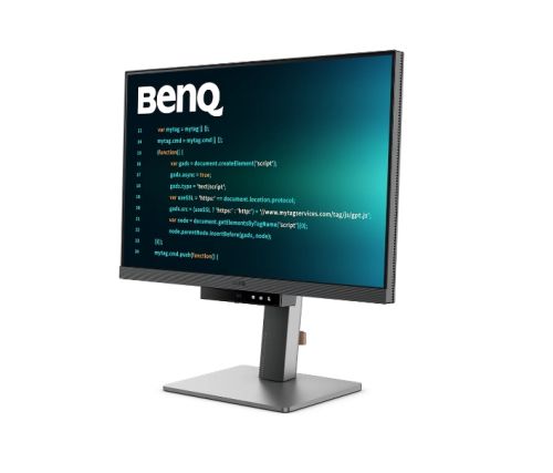 Монитор BenQ RD240Q, 24.1", 2560x1600 WQXGA, Programming Monitor, 16:10, 1.07 billions col., HDR10, 1000:1, 20M:1 DCR, 300 cd/m2, HDMI 2.0, DP 1.4, USB-C (90W), Flicker-free, B.I. Gen2, Low Blue Light+, Night Hours Prot., Sp.2W, Height Adj.,Tilt,Swiv, Piv