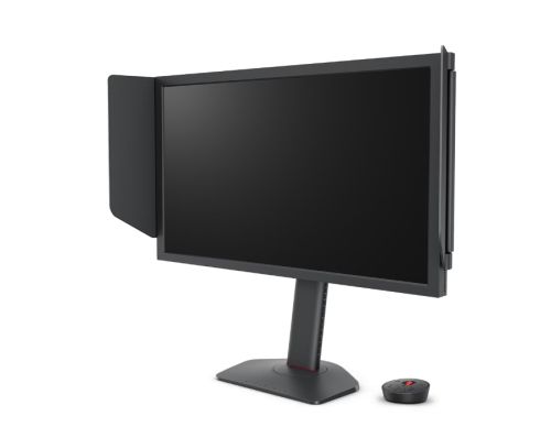 Монитор BenQ ZOWIE XL2586X+, 24.1", 600Hz, FHD FAST TN, For Esports, CS2, Valorant, DyAc 2, Shield, S Switch, Black eQualizer, Color Vibrance, LBL, Flicker-free, K Locker, XL Setting to Share, 3x HDMI (2.1), DP (1.4), 3.5 Jack, Swivel, Tilt, Height adj. 1