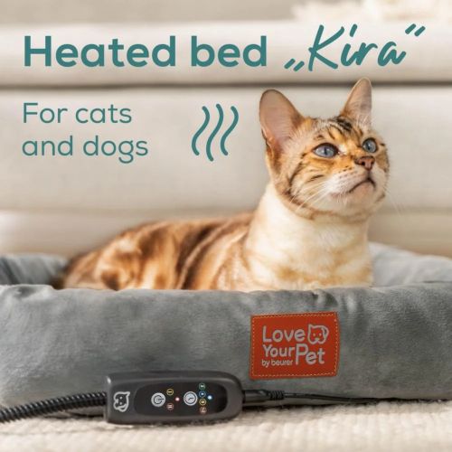 Отопляемо легло Beurer PP 250 Kira Heated bed;Proven safety;Integrated bite protection on the power cable&protected heating element; Machine-washable cover and waterproof heating element