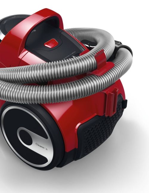 Прахосмукачка Bosch BGC05AAA2, Vacuum Cleaner, 700 W, Bagless type, 1.5 L, 78 dB(A), Energy efficiency class A, chili red/black