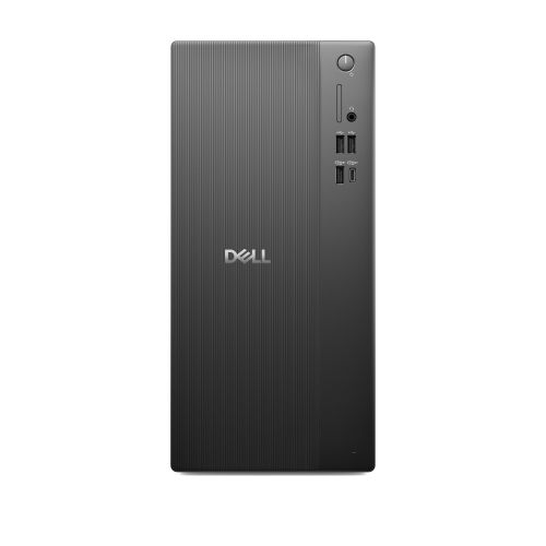 Настолен компютър Dell Tower ECT1250, Intel Core i5 14400 (20 MB cache, 10 Cores,up to 4.7GHz), 8GB, 8GBx1, DDR5, 4800MT/s, 512GB SSD PCIe M.2, Intel UHD Graphics 730, Wi-Fi 6, Keyboard&Mouse, 180W,  Ubuntu, 3Y BO