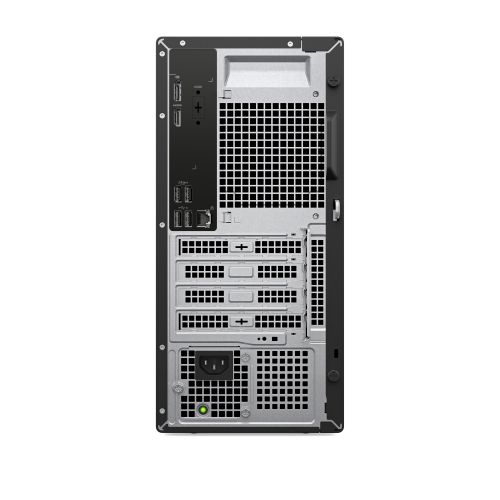 Настолен компютър Dell Tower ECT1250, Intel Core i3 14100 (12 MB cache, 4 Cores, 8 threads, up to 4.7GHz), 8GB, 8GBx1, DDR5, 4800MT/s, 512GB M.2 PCIe NVMe SSD, Intel UHD Graphics 730, Wi-Fi 6, Bulgarian Keyboard&Mouse, 180W, Win 11Pro, 3Y PS
