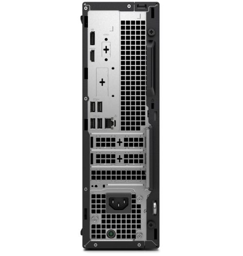 Настолен компютър Dell Pro Slim QCS1255, AMD Ryzen 5 8600G (16 TOPS NPU, 6 cores, up to 5.0GHz), 16 GB: 1 x 16 GB, DDR5, up to 4800 MT/s, 512GB SSD, Integrated Graphics, Wi-Fi 6, Bulgarian Keyboard&Mouse, 180W, Ubuntu, 3Y PS