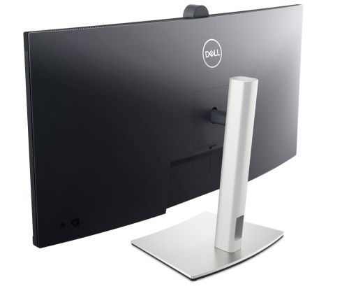 Монитор Dell P3424WEB, 34" Curved Video Conferencing, WQHD AG, IPS, 21:9, 5ms, 1000:1, 300 cd/m2, (3440x1440 ), 99% sRGB, HDMI, DP, USB-C, USB 3.2 hub, RJ45, ComfortView Plus, Height Adjustable, Swivel, Tilt, Black