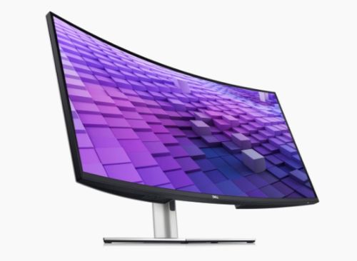 Монитор Dell U3824DW, 37.5'' UltraSharp Curved WQHD+(3840x1600) AG, IPS, 21:9, 5ms, 2000:1, 300 cd/m2, PD 90W, 100% Srgb, HDMI, DP, USB-C Hub, USB 3.2, RJ45, Speacers, Height Adjustable, Swivel, Tilt, Black